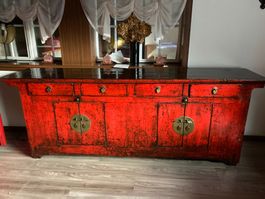 Grosse chinesische Kommode Massivholz
