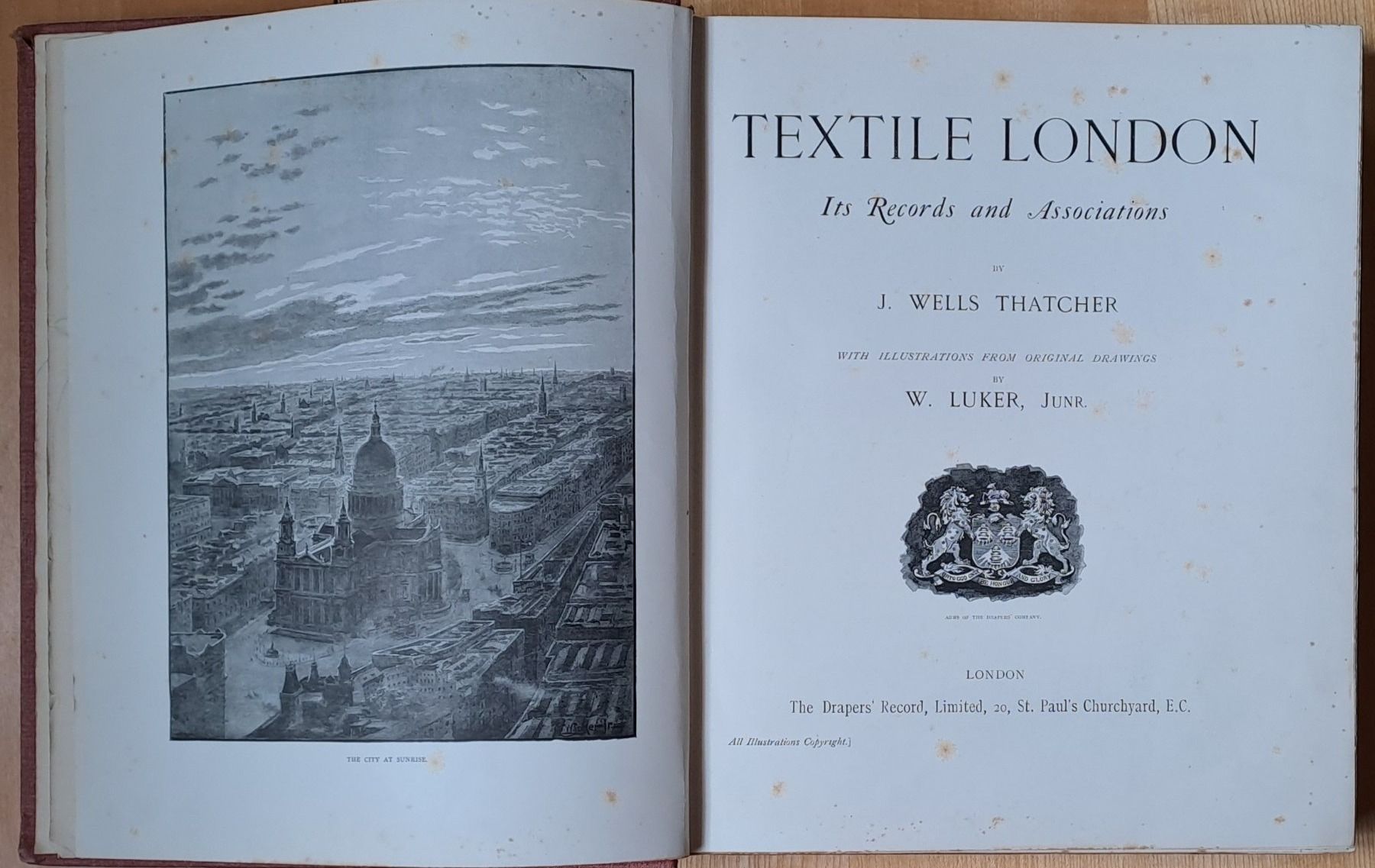 Bücher: Textile London 1895 – Gebraucht aus Trogen von Limboo 1