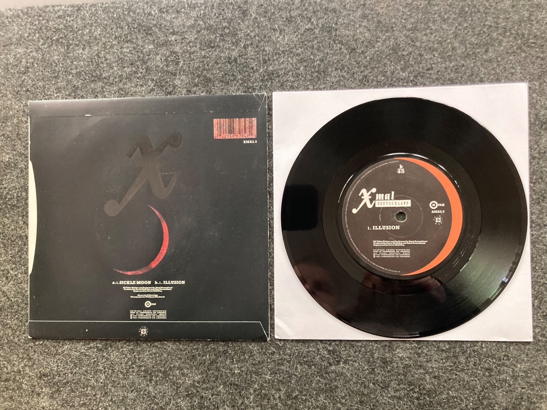 Dischi in vinile: XMal Deutschland - Sickle Moon - 7" – Usato da Fribourg venduto da Karushi 1