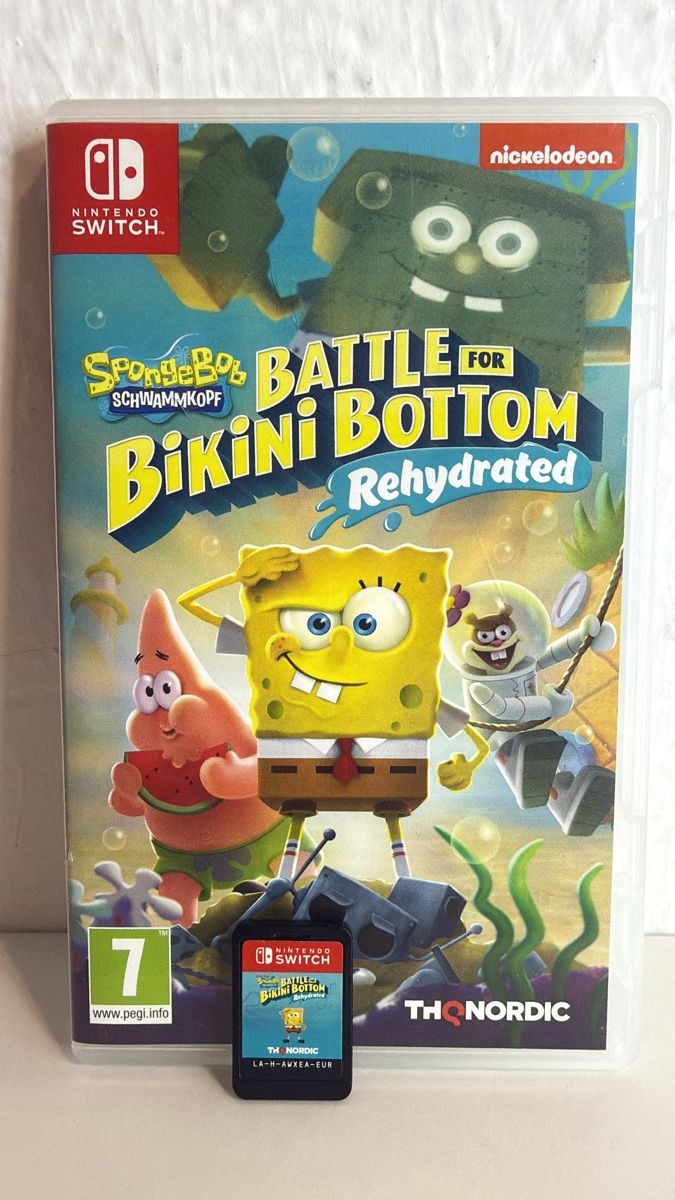Nintendo Giochi: Spongebob Battle for Bikini Bottom Switch Game – Usato da Ehrendingen venduto da bubulence