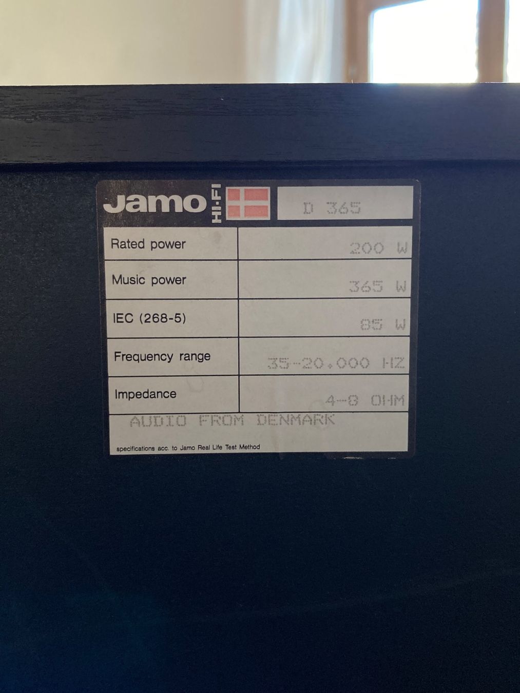Jamo Casse acustiche: Jamo 365 D Boxen – Usato da Sissach venduto da med_6mry 7