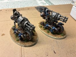 Skaven Kanonen vollständig bemalt 