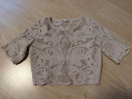 Häkeloberteil von Maje in beige Grösse 1 (small)