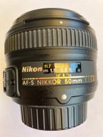 Nikon AF-S NIKKOR 50mm f/1.8G  Fast nie benutzt, wie neu