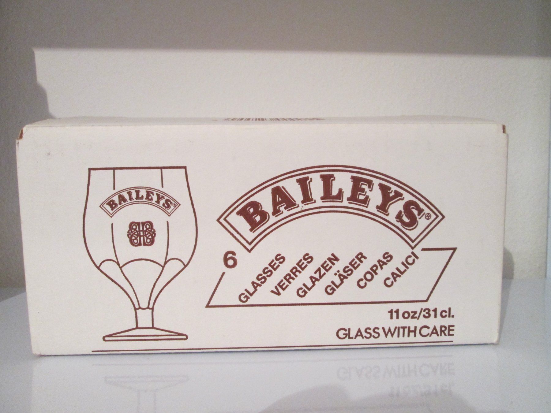 Verres: 6 verres Baileys – Neuf (Voir description) à Neuchâtel par Dualseele