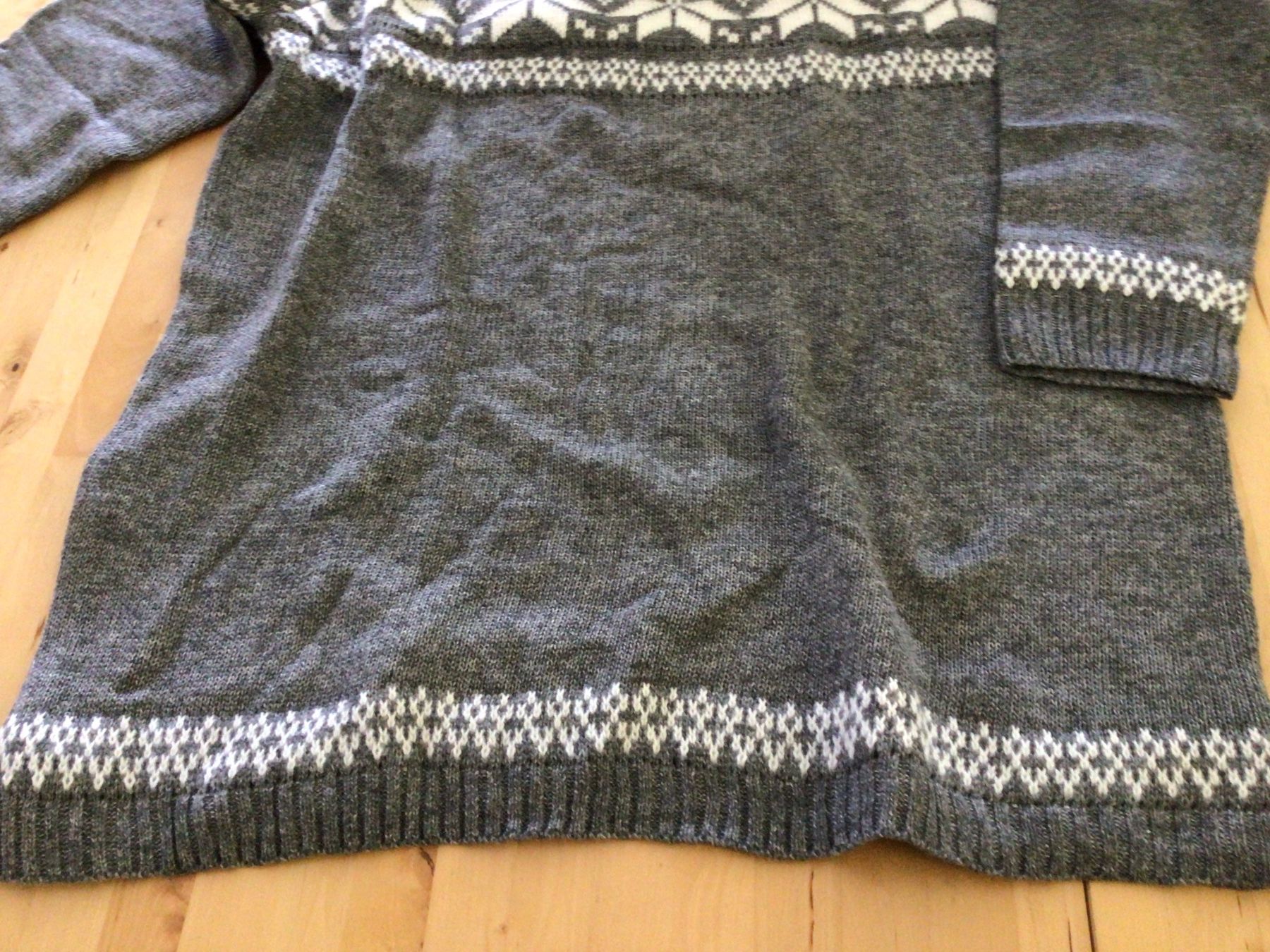 Pullover & Sweatshirts: Long-Pullover grau Gr.3XL – Neu (gemäss Beschreibung) aus Einsiedeln von Tru7 3