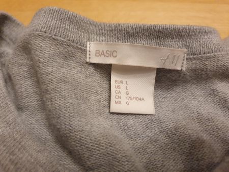 H&M Strickjacke Mädchen Gr. L Grau