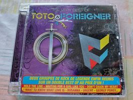 Cd the Best of Toto & Foreigner