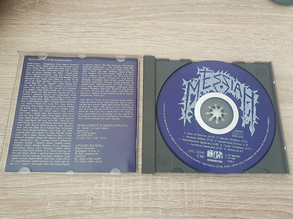 CD: Messiah - Choir Of Horrors – Usato da Alpnach Dorf venduto da simtok77 2