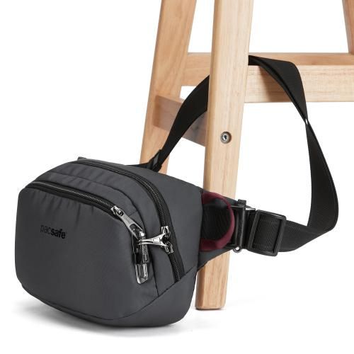 Pacsafe Taschen: Pacsafe Vibe 100 Hip Pack - Slate – Neu und originalverpackt aus St. Gallen von sportglobe 4