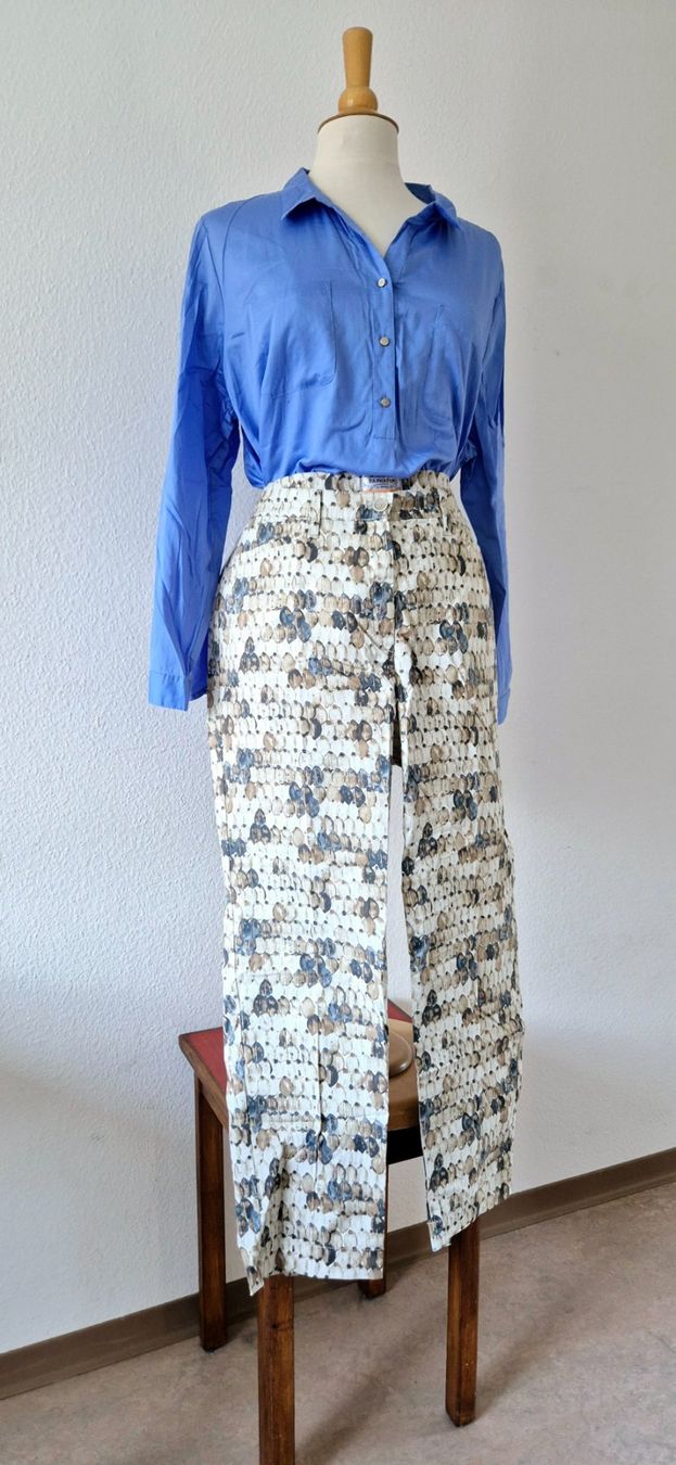 Brax Pantaloni: HOSE RAPHAELA BRAX SUPER SLIM 44 , TOP ZU WALBUSCH BLUSE – Usato da Elsau venduto da the-colorful-side 9
