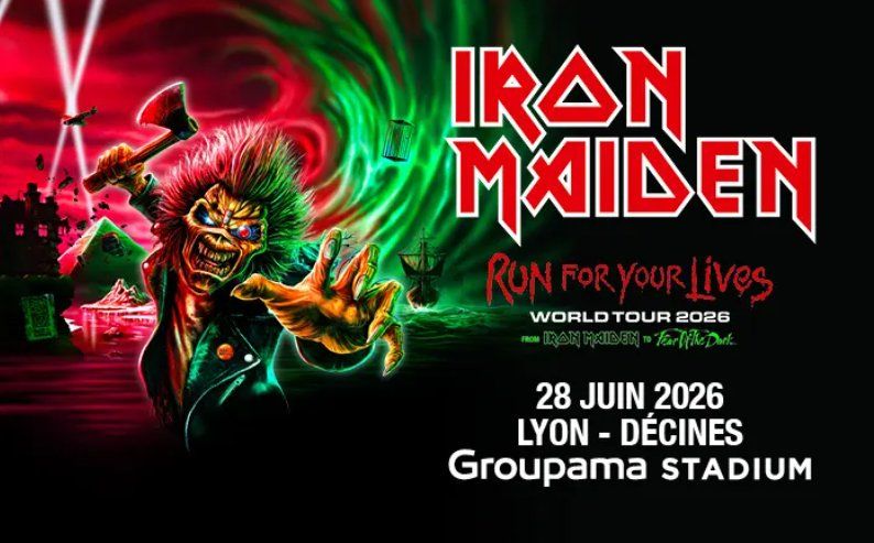 Biglietti: Iron Maiden, Tickets, Lyon, 28.06.2026 – Usato da Schwarzenburg venduto da Edwin49