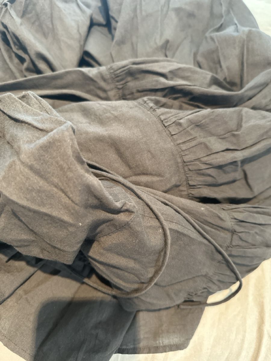 Vestiti: schwarzes Maxikleid Gr. 36/38 Baumwolle – Usato da Bassersdorf venduto da Ayumiyamaguchi 3