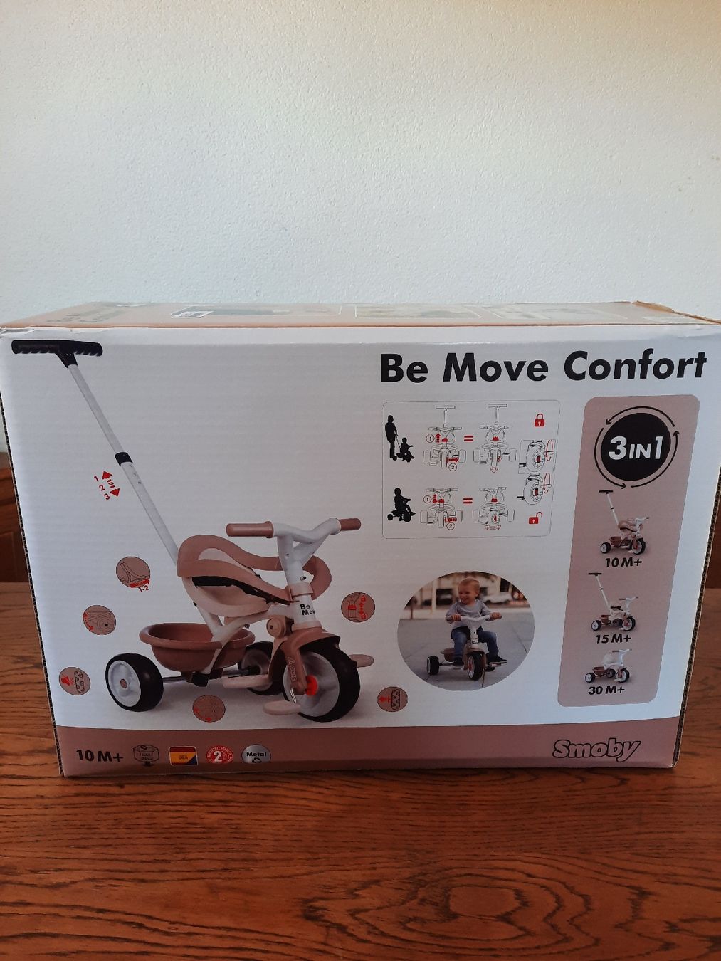 Smoby Veicoli per bambini: Le tricycle Be Move Komfort de Smoby – Nuovo e nell'imballaggio originale da Eschert venduto da nicolas1987 1