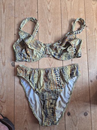 Sommerlicher Bikini Set, Gr. 46D, neu, Top Zustand