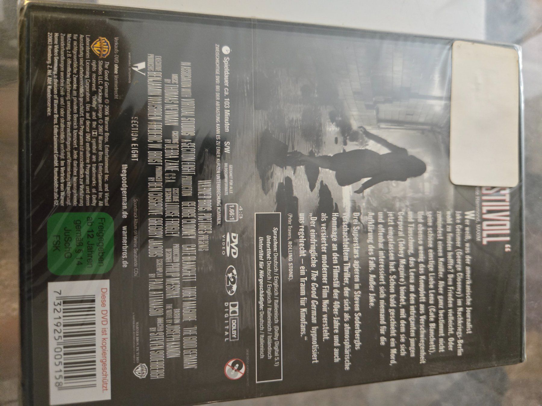 Tutti i DVDs: The Good German DVD – Usato da Bussigny venduto da Kfdlt 1