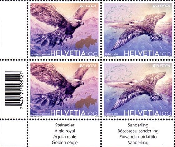 Tutti i francobolli: Viererblock EUROPA Vögel** – Nuovo (secondo la descrizione) da Dottikon venduto da haeusibuh5