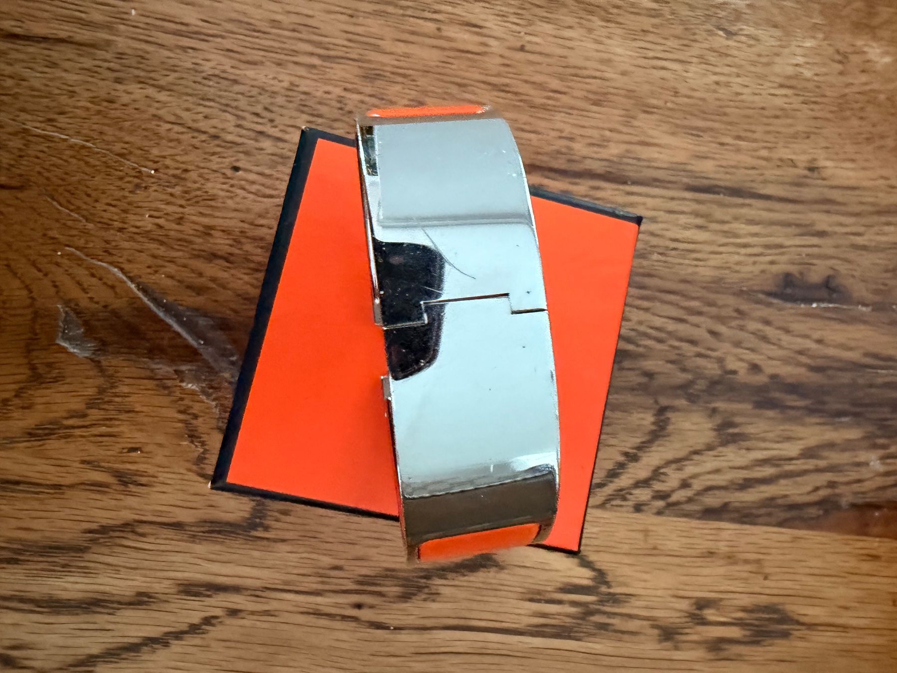 Hermès Bracelets: Original Hermes Clic Clac GM Orange – Neuf (Voir description) à Würenlos par Ela_73 2