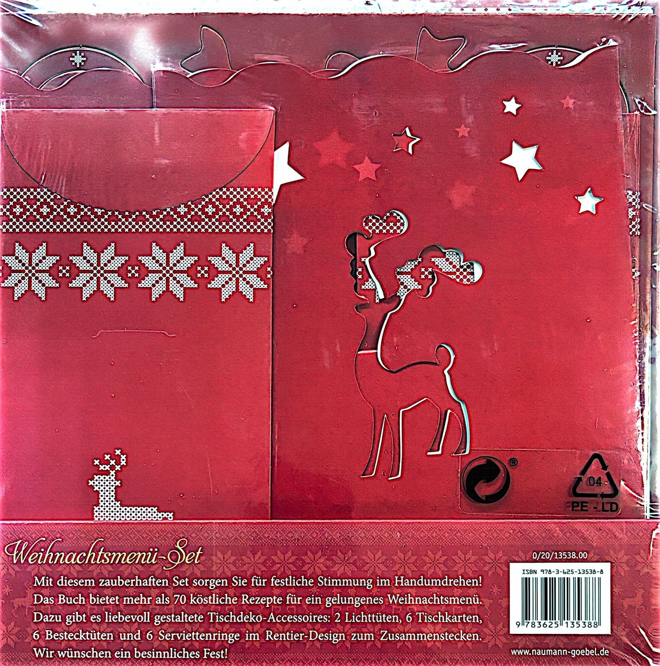 Bücher: Weihnachts-Kochbuch - Weihnachtsmenü-Set – Neu und originalverpackt aus Sarnen von Livres 1