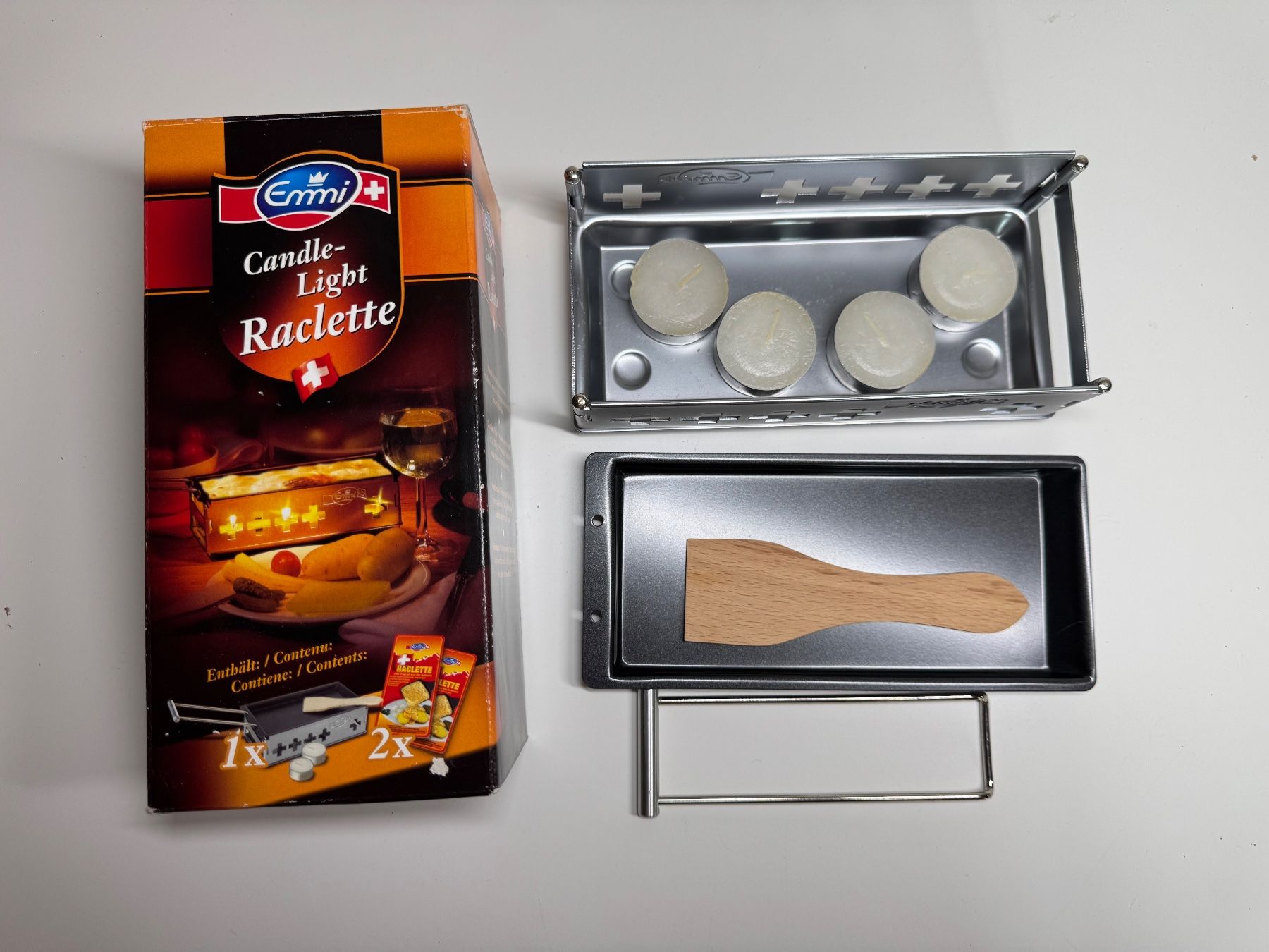 Elettrodomestici da cucina: Kleines Teelichtraclette – Nuovo (secondo la descrizione) da Grosswangen venduto da Second_hand_paradise
