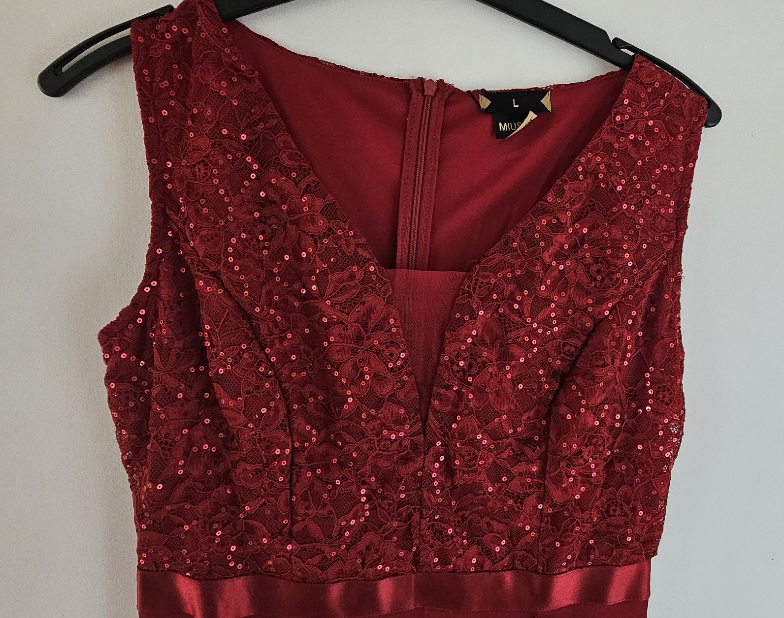 Kleider: Chiffon Abendkleid L – Neu (gemäss Beschreibung) aus Büttikon AG von PAM120319 2