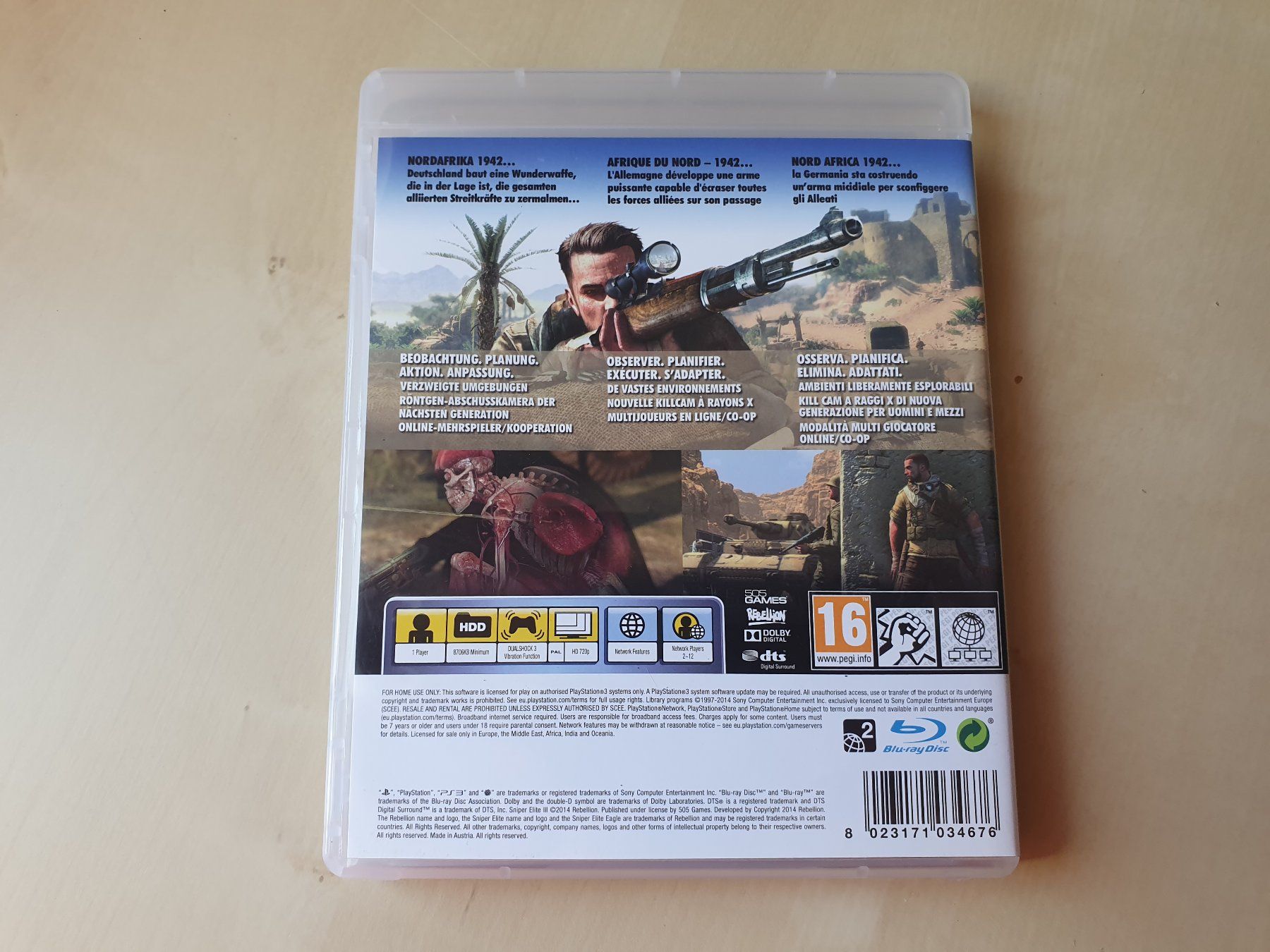 Sony Giochi: Sniper Elite III – Usato da Stansstad venduto da collectorsshop 1