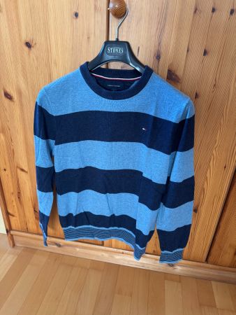 Pullover Tommy Hilfiger blau gestreift