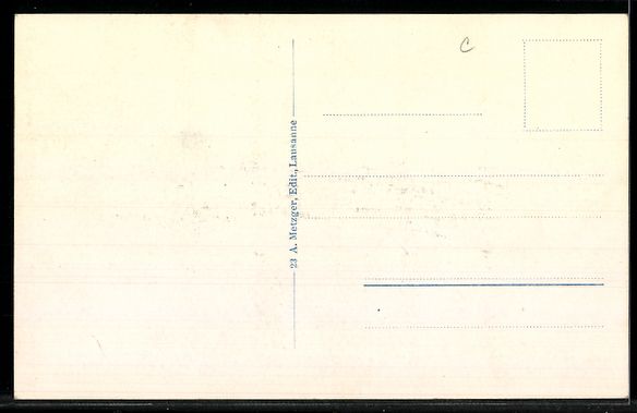 Cartoline postali: AK Perroy, Vue générale – Usato da Berlin venduto da bartko-reher 1
