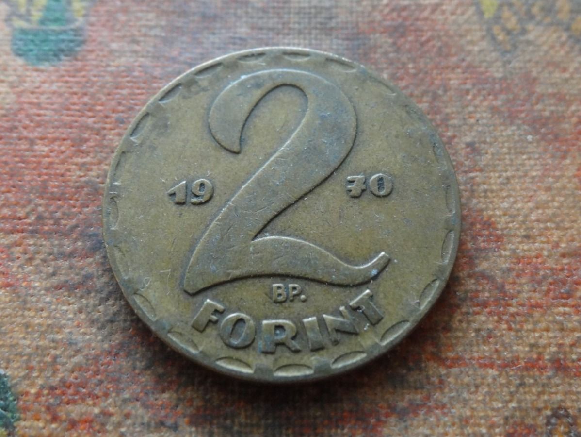Tutti le monete: HONGRIE  2  Forint  1970 – Usato da Romanel-sur-Lausanne venduto da Swift13