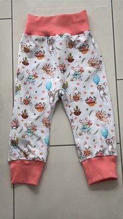 Pumphose Mitwachshose Maus Mäuse Gr. 74/80 Neu