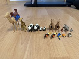 Animaux du zoo Playmobil