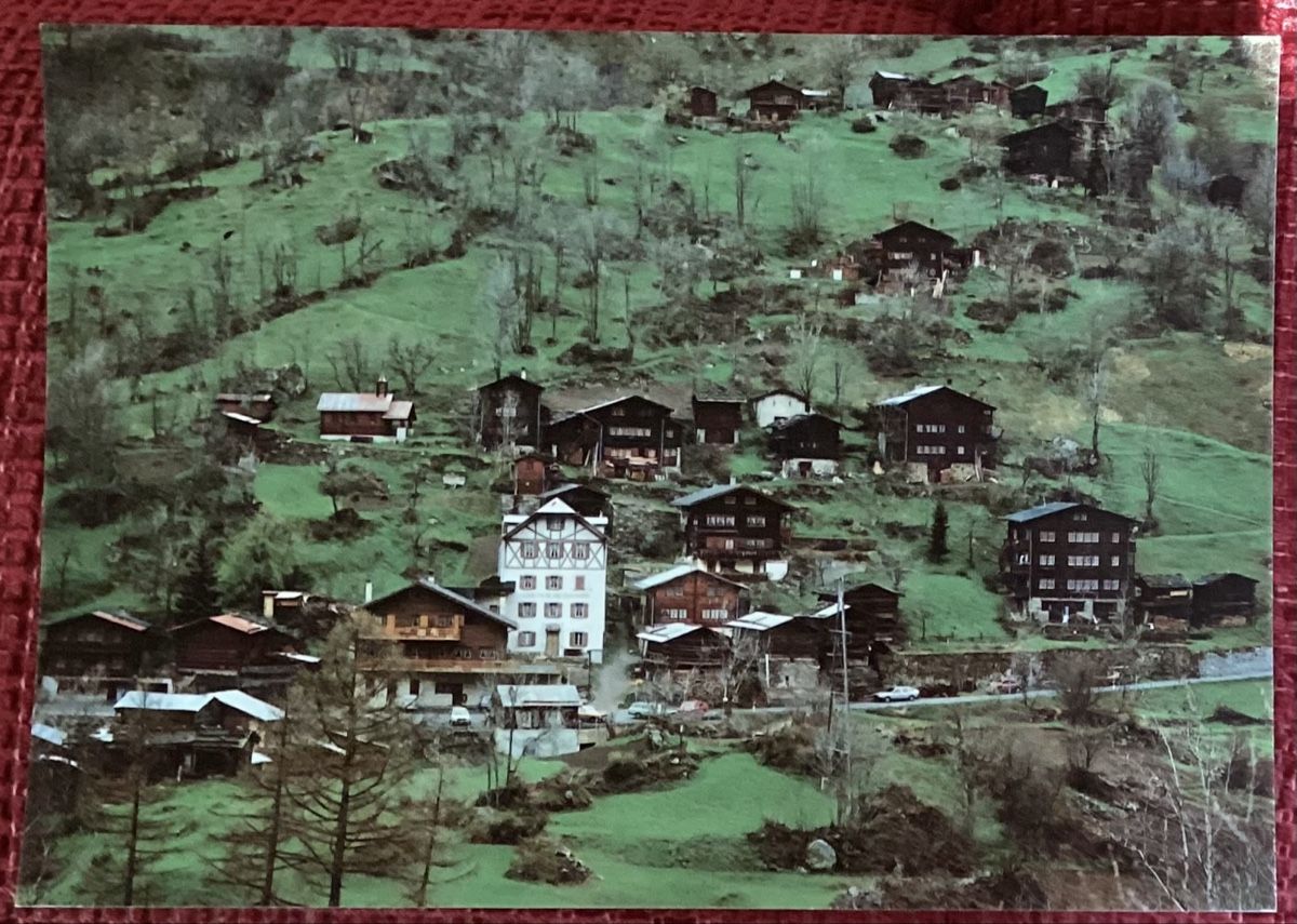 Cartoline postali: Ried, Lötschental – Usato da Reinach BL venduto da Linda013
