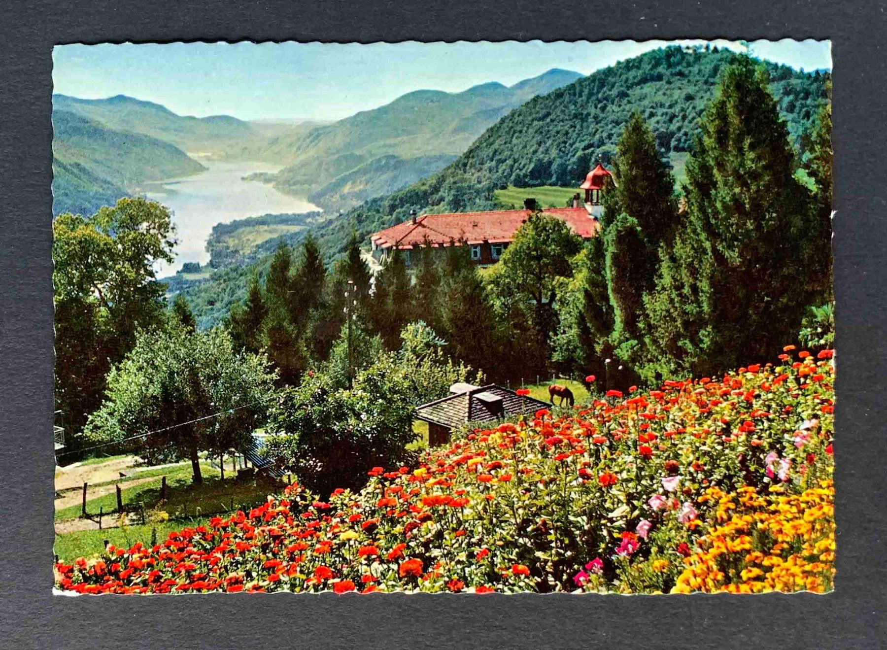 Cartoline postali: AK KURHAUS CADEMARIO – Usato da Goldau venduto da artelier1