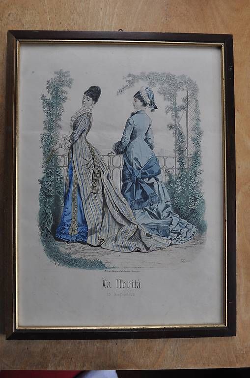 Libri: Abbildungen einer Modezeitung aus 1876-77 – Usato da S. Pietro venduto da FrancescoB. 1