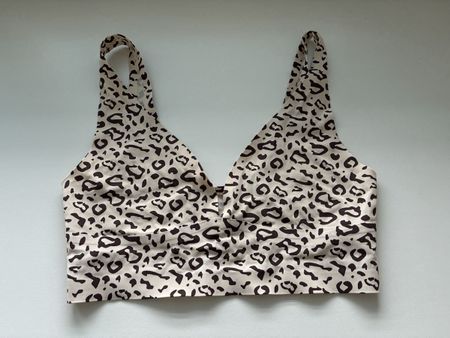 3 Bralettes BodyKiss Leo, pink & braun Gr.  S/M, ungetragen