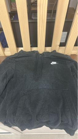 Nike Kapuzenpullover schwarz akzeptabler Zustand