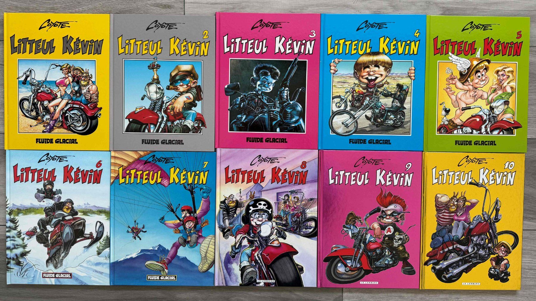 Fumetti: Litteul Kévin - les 10 albums – Nuovo (secondo la descrizione) da Geneveys-Coffrane venduto da Momoali
