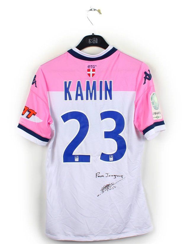 Kappa Canottiere & Pantaloni: Evian Thonon Gaillard M avec signature – Usato da Sâles (Gruyère) venduto da Rapha1111 1