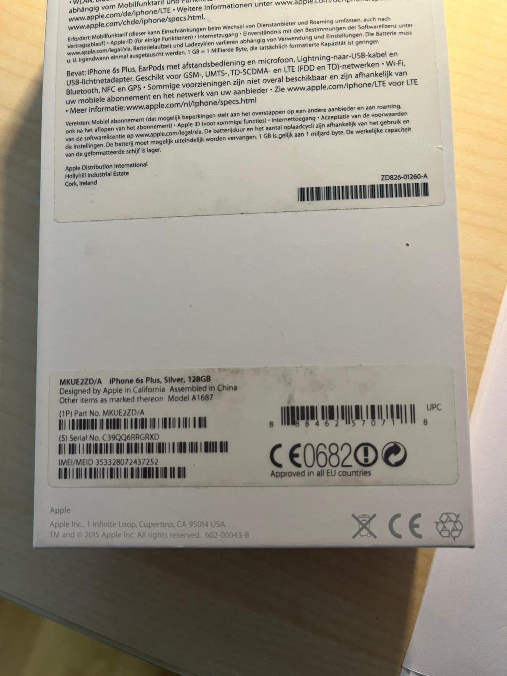 Apple Telefoni cellulari / Smartphones: iPhone 6 s Plus – Usato da Hochdorf venduto da Awilux 3