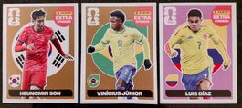 Panini WM 2026 Extra Sticker Set - Vinicius & Son Bronze + D