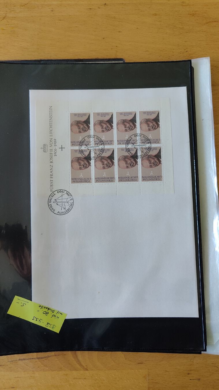 Album: Briefmarkensammlung Lichtenstein (L10) – Usato da Aarau venduto da bro_9zsg 6