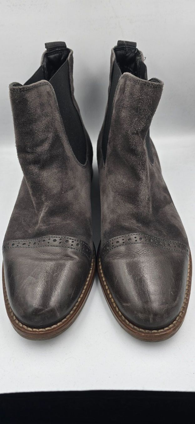 Scarpe da donna: stiefelette / bottine in schlammgrau grösse 39 – Usato da Linden venduto da Rsushi