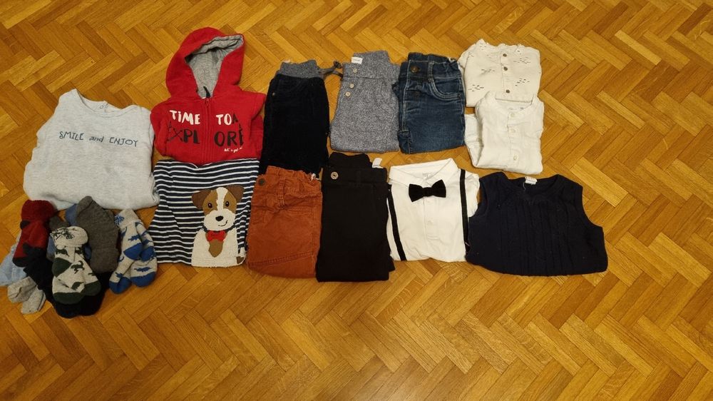 Lot De Vêtements Next Pour Garçon - Taille 12-18 Mois, Occasion Très Bon État