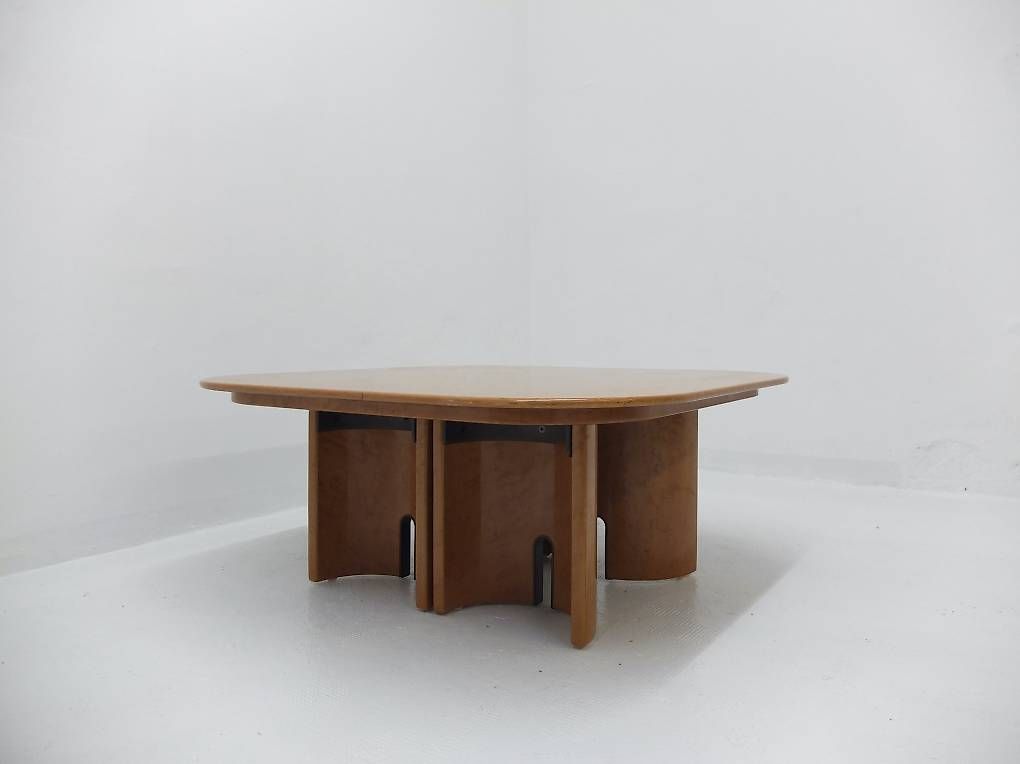 Tische: Table basse postemoderne de Giovanni Offredi pour Saporiti – Gebraucht aus Lausanne von tropdetout 3