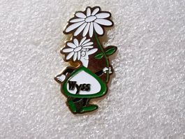 Ansteckpin 80: Blumen Wyss