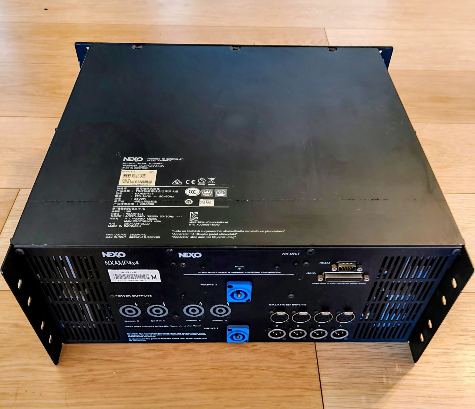 Amplificatori: Amplificateur NEXO NXAMP4x4000W by Yamaha – Usato da Genève venduto da SoundLightGeneva 1