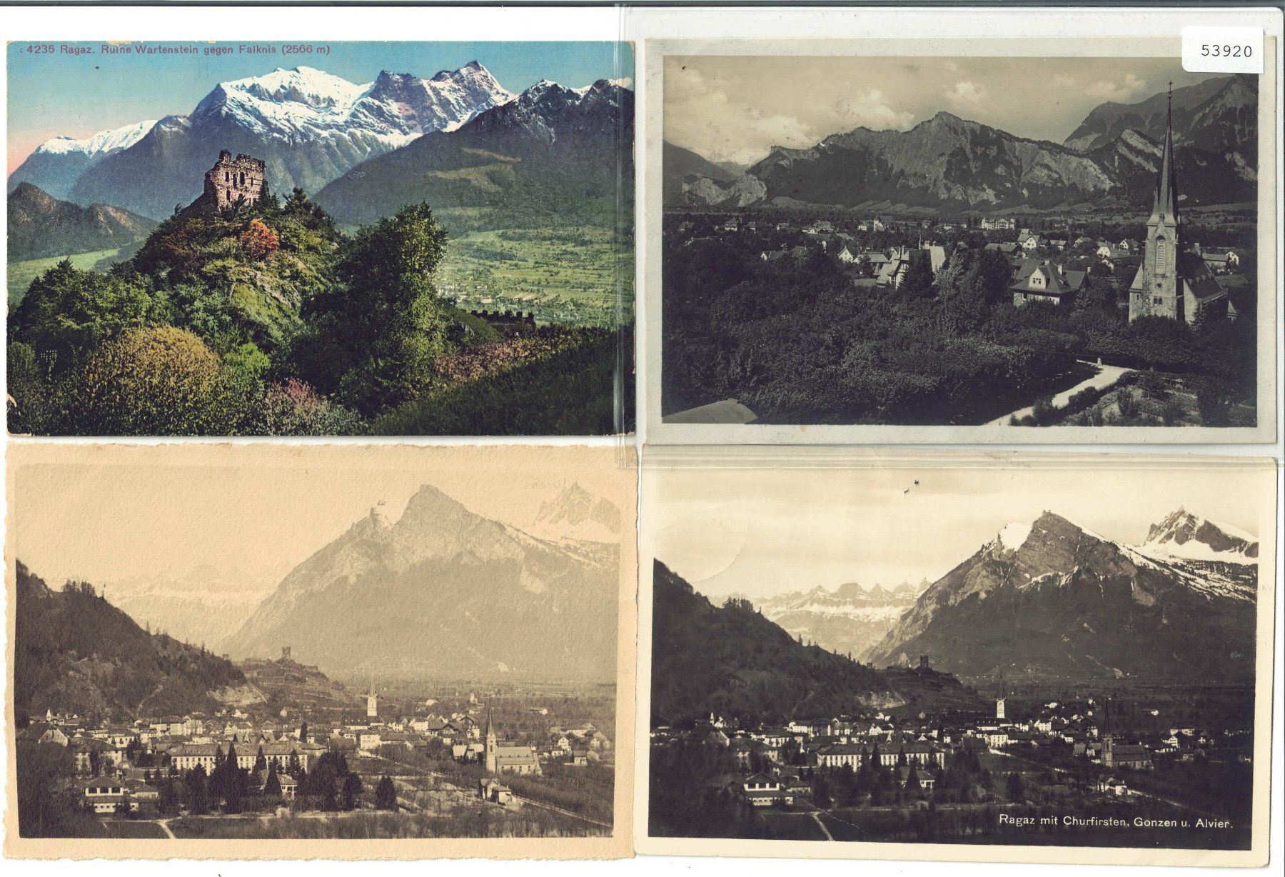 Cartes postales: 4 AK - Bad Ragaz – D'occasion à Ettingen par Kartenplanet