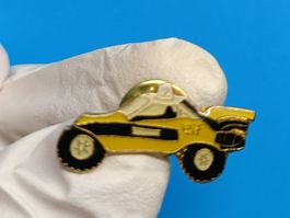 Pin Gelber Rennwagen - Box 44