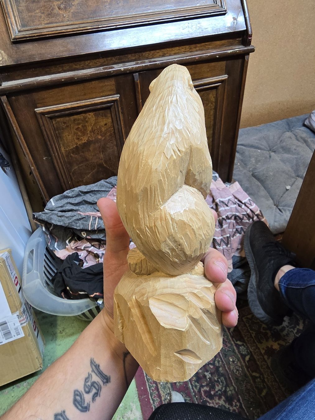 Statuette: Holz Murmeltier geschnitzt (V) – Usato da Rorschach venduto da TimelessTrading 2