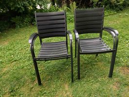 4 Gartenstühle